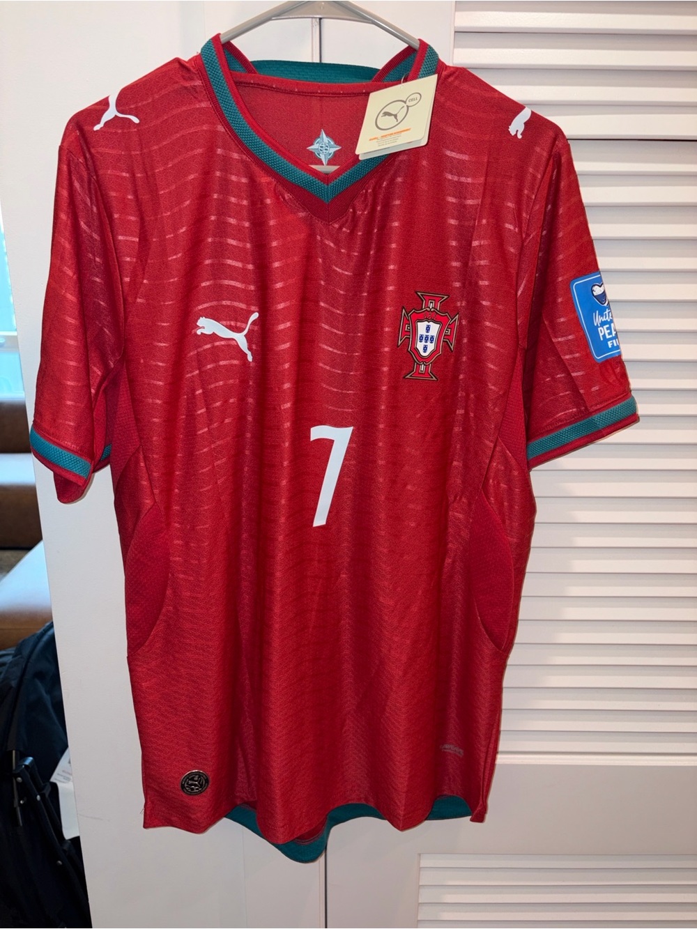 Puma Portugal Home 2026 World Cup jersey Ronaldo #soccer #worldcup